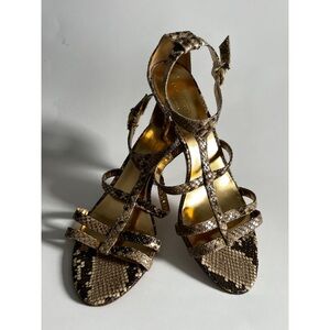 Coach Hayden Snake Kitten Heel